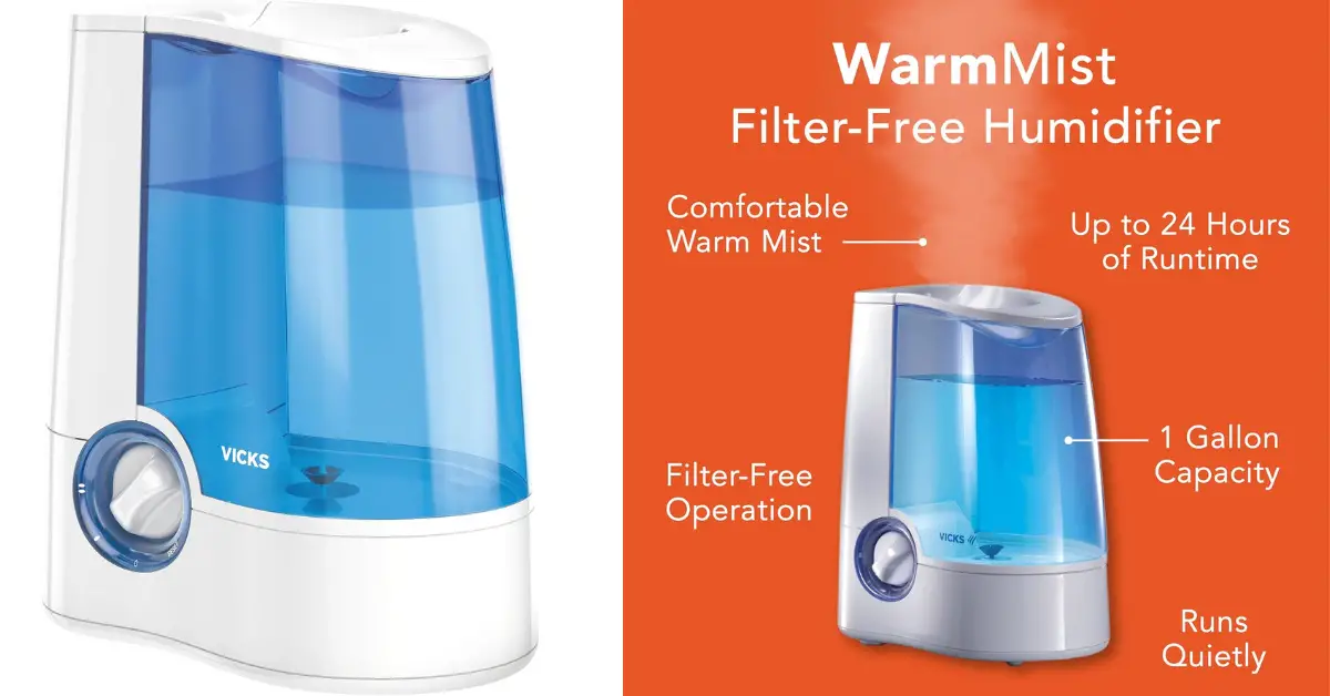 Vicks Warm Mist Humidifier: The Ultimate Solution for Better Breathing and Comfort